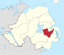 Lisburn and Castlereagh district in Northern Ireland